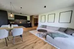 Neubau-Wohnungen mit Blick auf den Wilden Kaiser